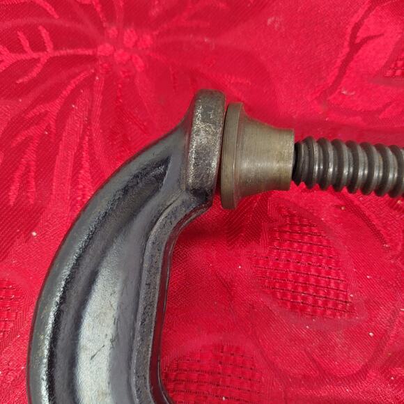 2X Brink & Cotton No. 146-6 Or 4406 6" C-Clamp Iron Made in USA - Picture 5 of 11